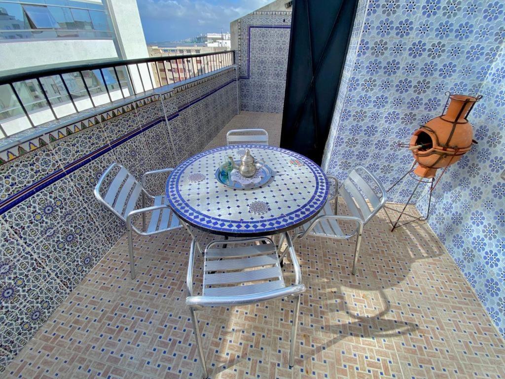 Belle Appartement Vue Sur Mer Tanger Kültér fotó